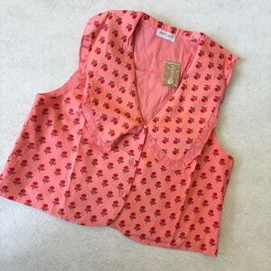 NWT‎ - Vestique Sweet Briar Boutique Top/Vest